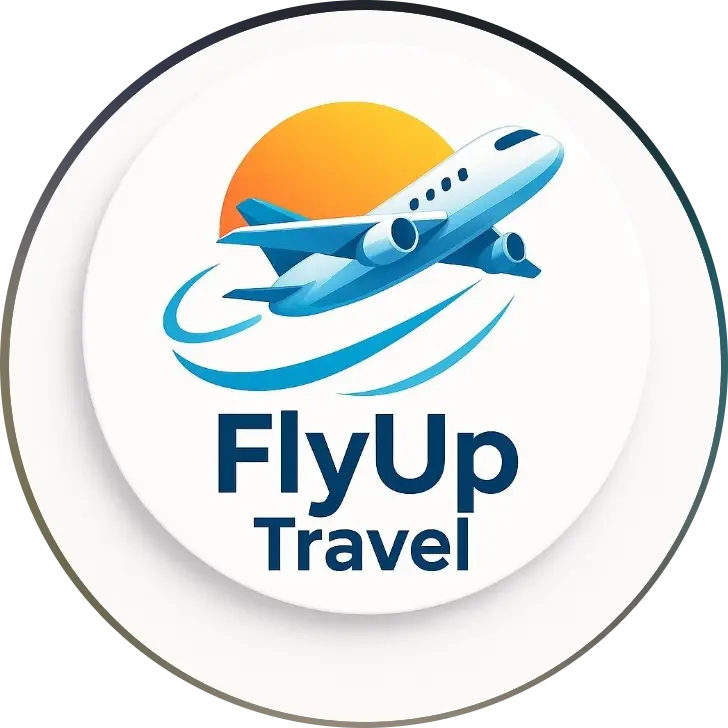 The FlyUp Travel Logo